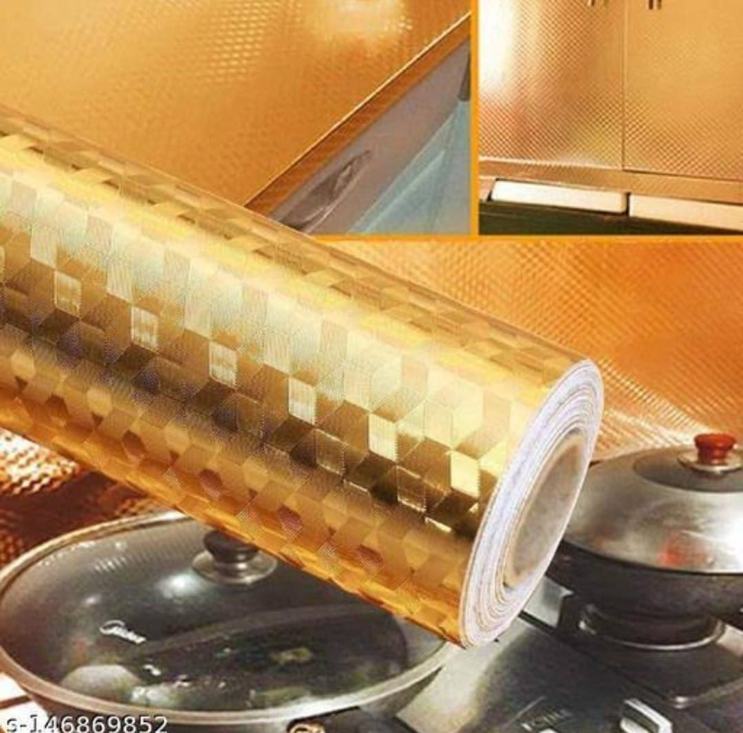 Kitchen alluminium foil used in table tops