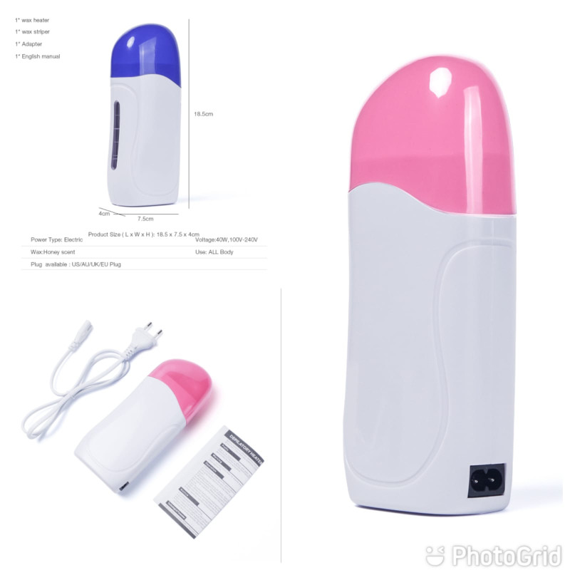 Single handheld depilatory wax hair removal machine