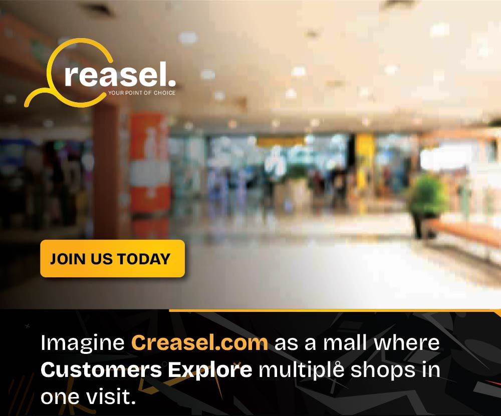 Imagine Creasel.com as a Mall Where Customers Explore Multiple Shops in One Visit