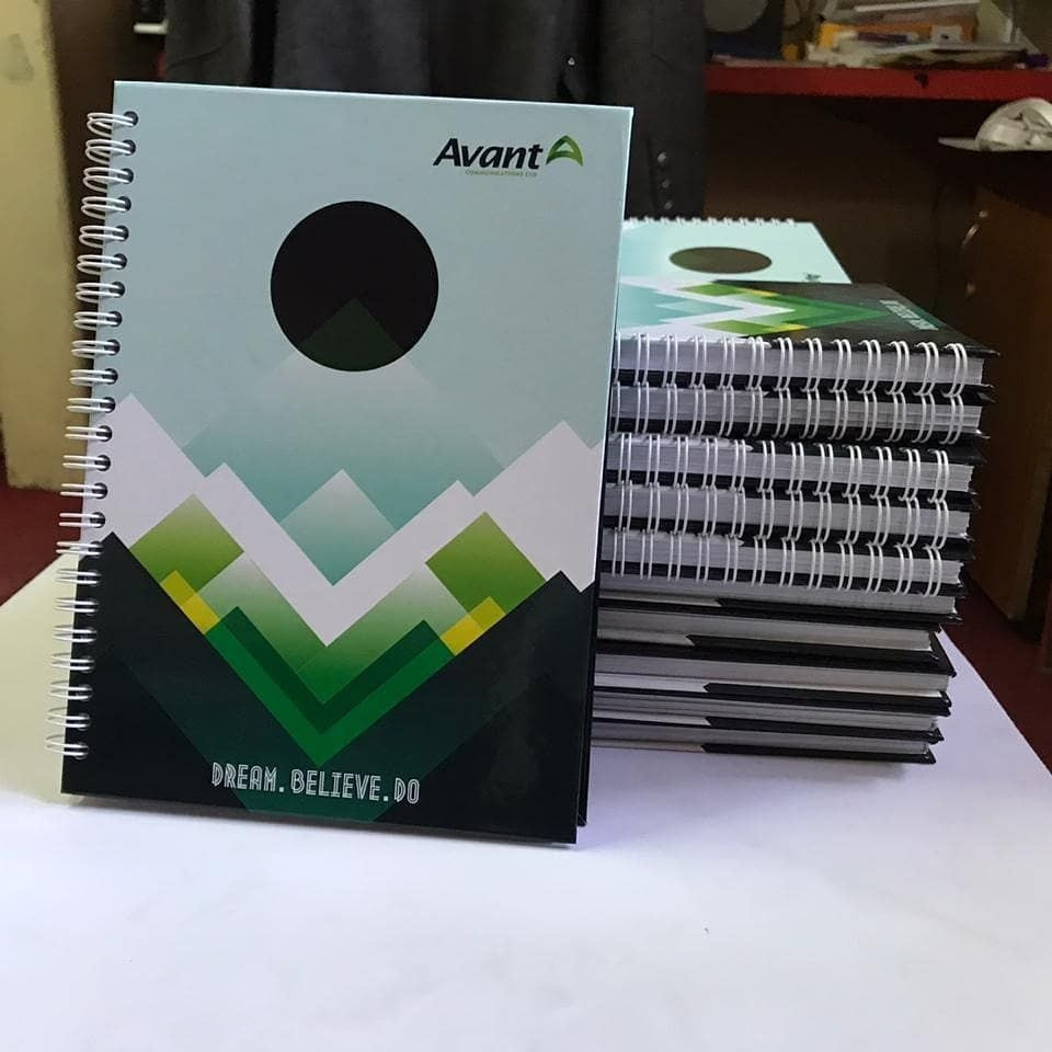 Portfolio: Notebook Branding