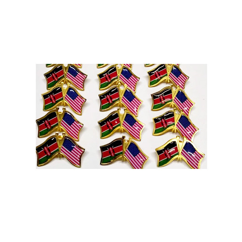 Double sided flag lapels