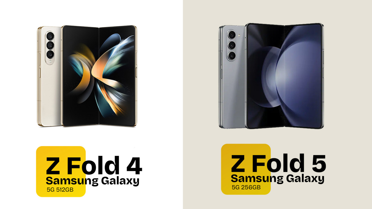 Samsung Galaxy Z Fold 4 vs Z Fold 5: The Most Stylish Smartphones of 2025