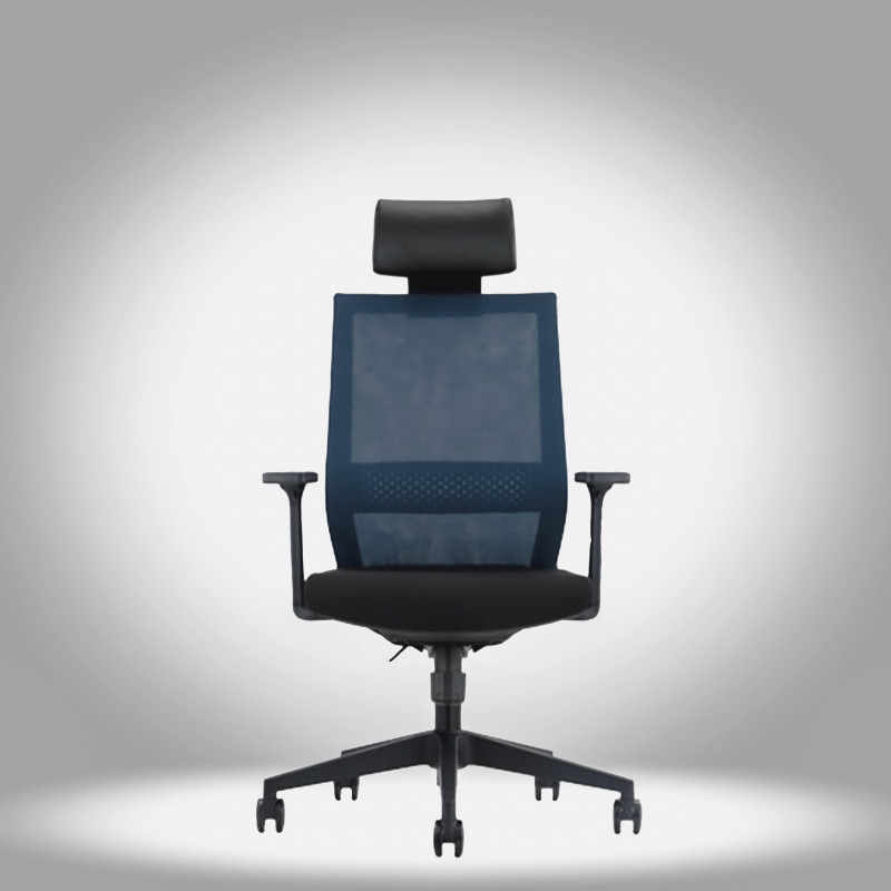 High Back Mesh Chair With Slide Seat and 3 Lever Control