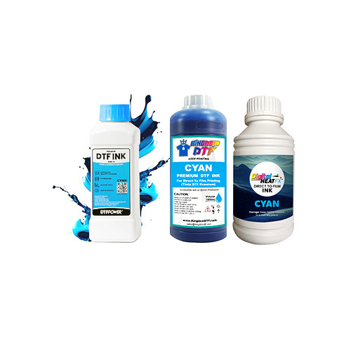 Dtf films and Cyan inks