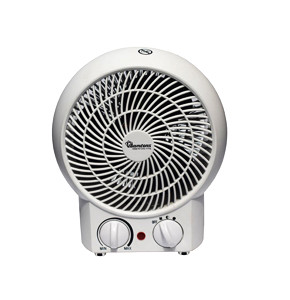 White Fan Heater, 2 Heat Settings
