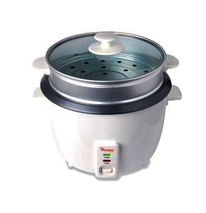 Rice Cooker + Steamer 2.8 Liters White