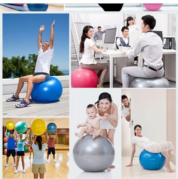 75cm diameter excercise yoga balls