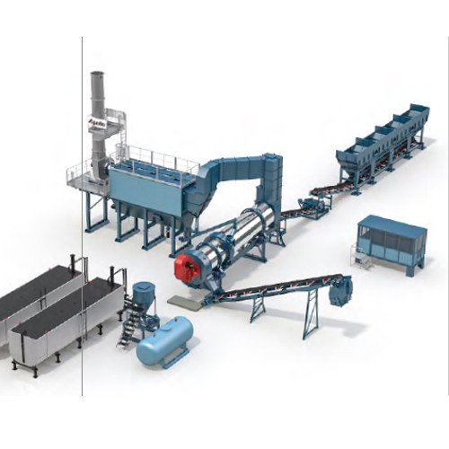 Apollo Continuous Asphalt-Mixing Plants, CounterMix 90–120, DrumMix 60–120