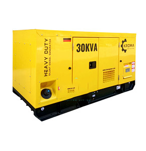 30Kva 3Ph Kroma Diesel Silent Generator – Heavy Duty with ATS – Reliable Backup Power