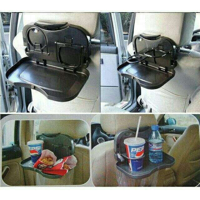 Portable car dining tray