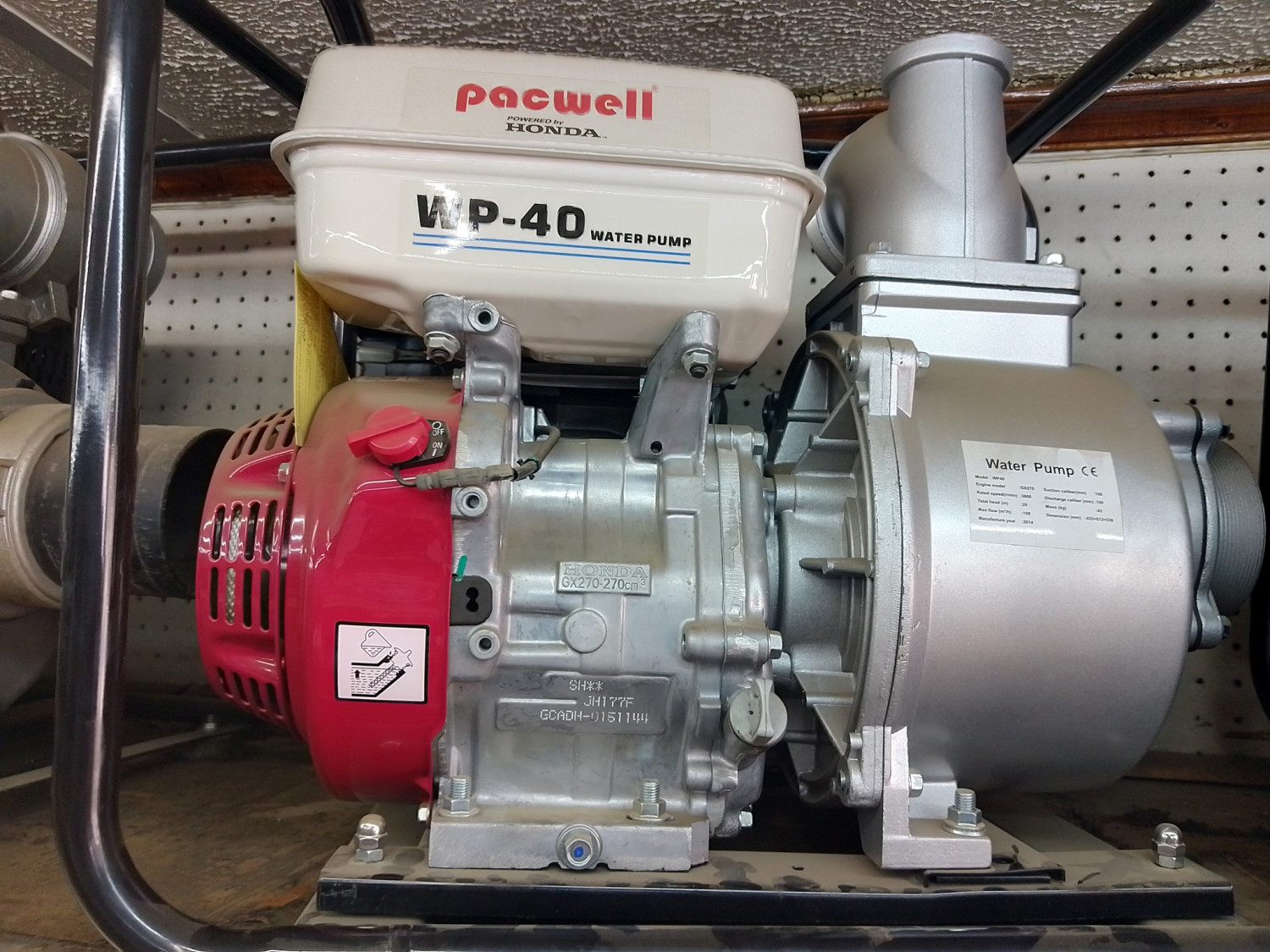 High pressure water pumps