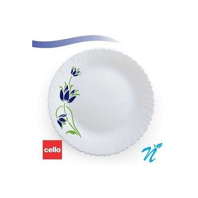 Cello Blue Swirl Dinner Plate 10'