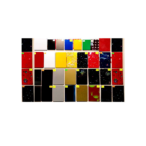 All colors aluco boards