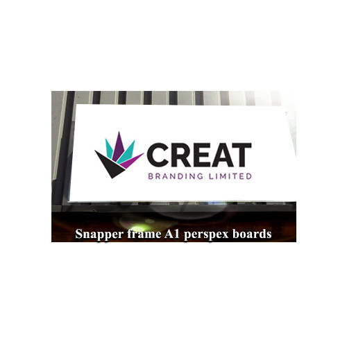 Perspex Snapper frame A2