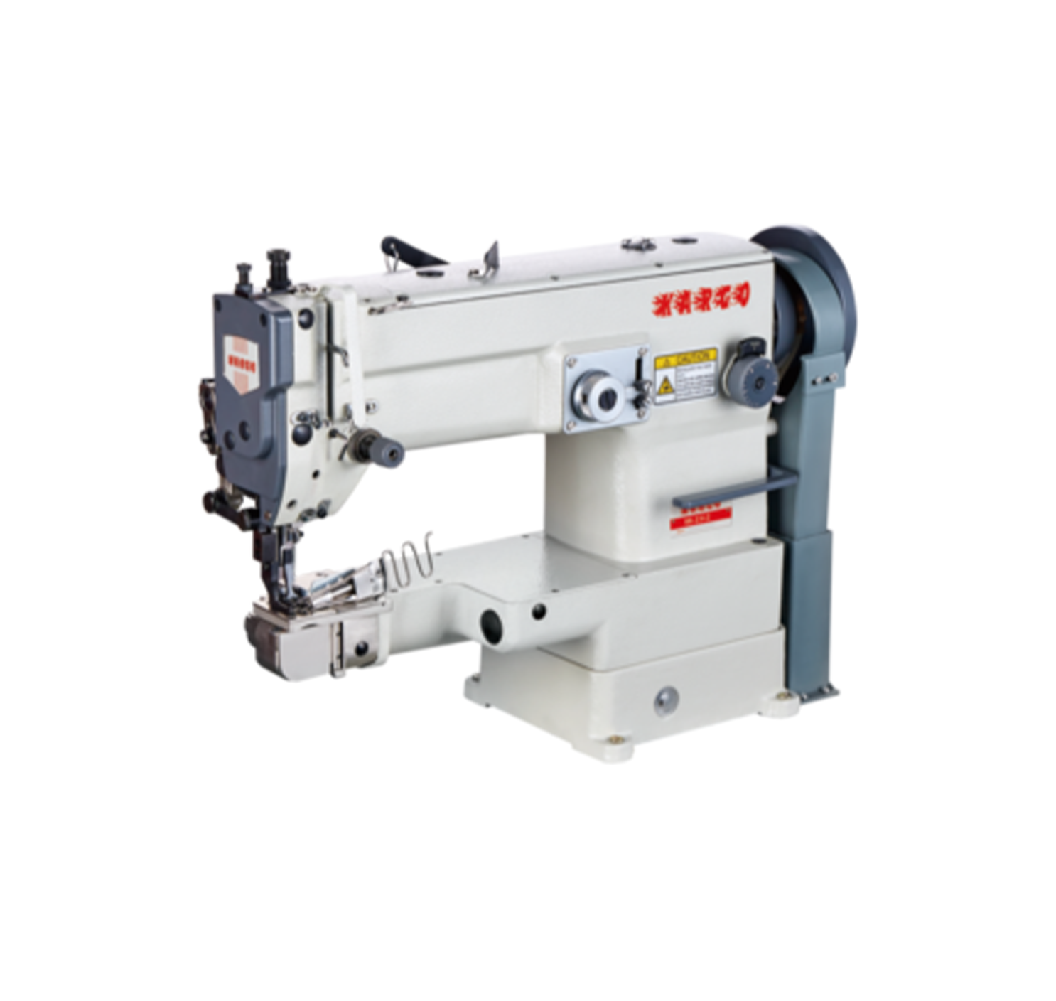 High speed double presser foot top and bottom feed zigzag sewing machine (for bingding) KR-2312